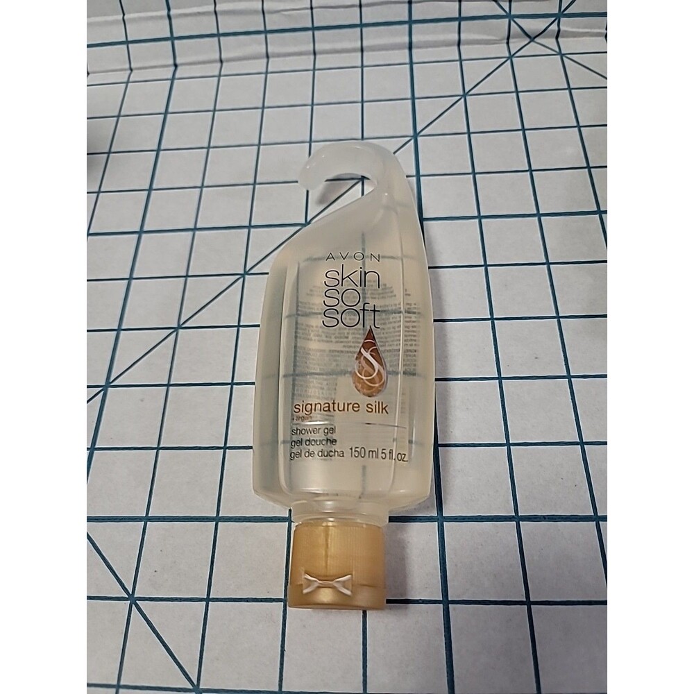 Avon SKIN- SO-SOFT     Signature Silk  + Argan SHOWER GEL  5 FL. OZ. NOS NIP